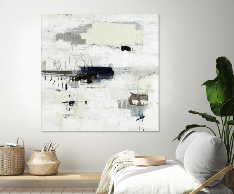 Œuvre d’art murale Giant Art « Parting With Reality » 54 x 54