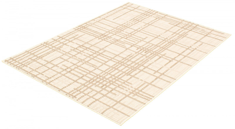 Carpette Sadie Burburry champagne taupe - 7 pi 10 pox 10 pi 2 po