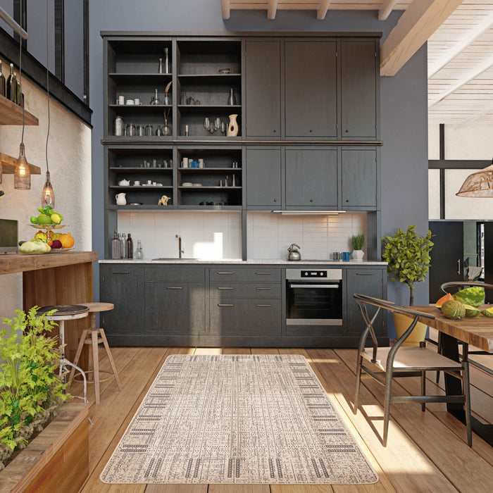 Carpette Joni brun clair - 2 pi 2 po x 6 pi 7 po