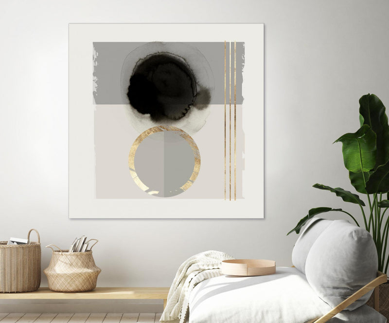 Œuvre d’art murale Giant Art « Dream Life Inspired Ii » 54 x 54