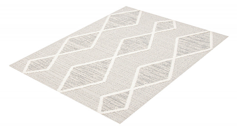 Carpette Ebba grise - 5 pi 0 po x 7 pi 0 po