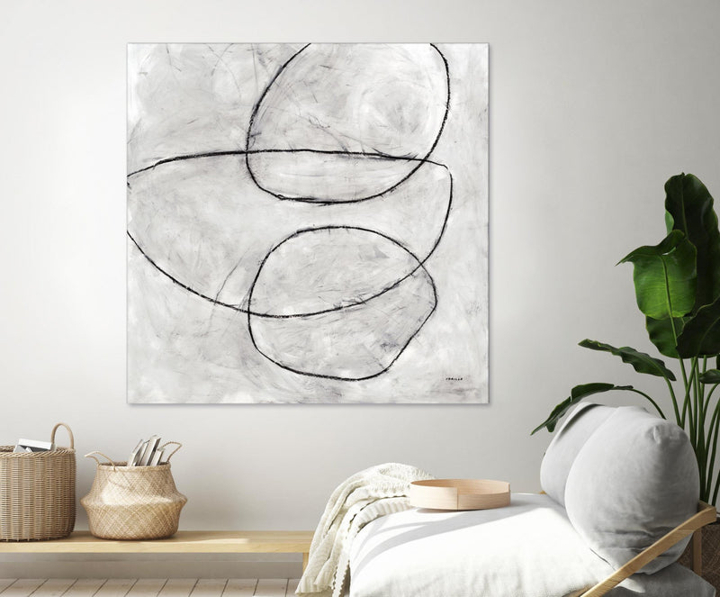 Œuvre d’art murale Giant Art « Balance Perspective » 72 x 72