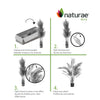 Artificial 35" Areca Palm Indoor & Outdoor In Black Pot 