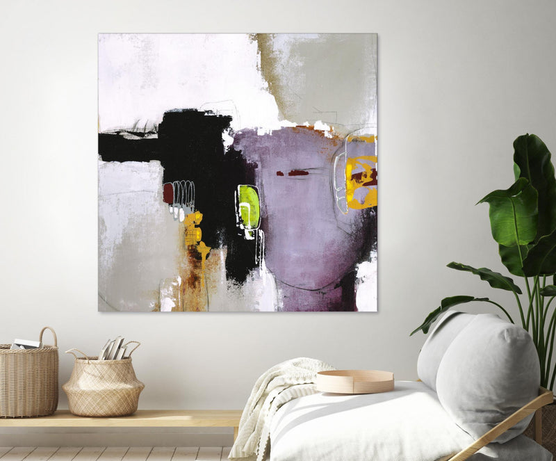 Œuvre d’art murale Giant Art « Sassy Sauce » 72 x 72