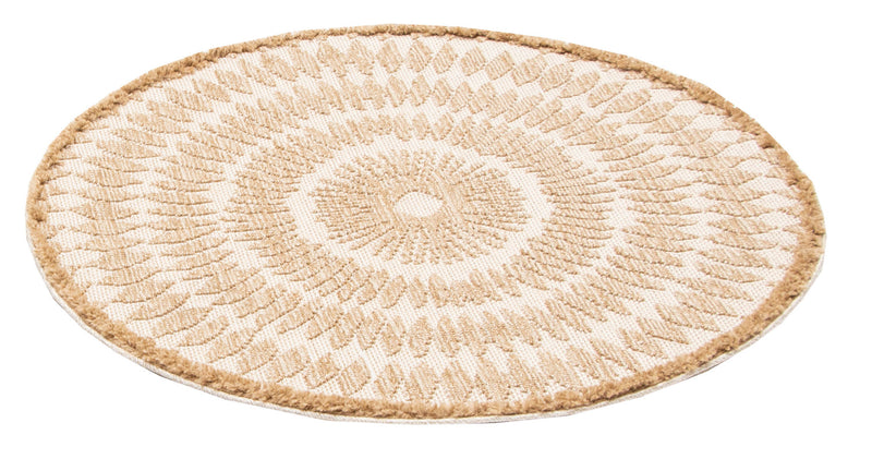 Carpette Blaine taupe - 6 pi 3 po x 6 pi 3 po