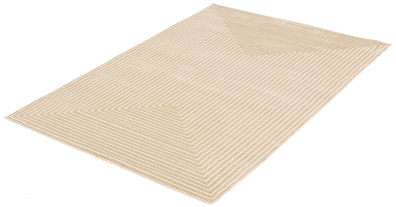 Carpette Kiah ivoire 4 pi 7 po x 6 pi 7 po