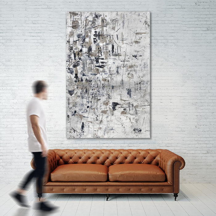 Œuvre d’art murale Giant Art « Scattered And Shattered.tif » 84 x 54