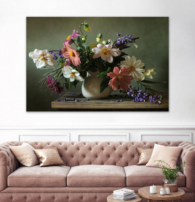 Œuvre d’art murale Giant Art « Bouquet I » 72 x 48