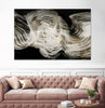 "White Strokes" Giant Art 84x54 Wall Art