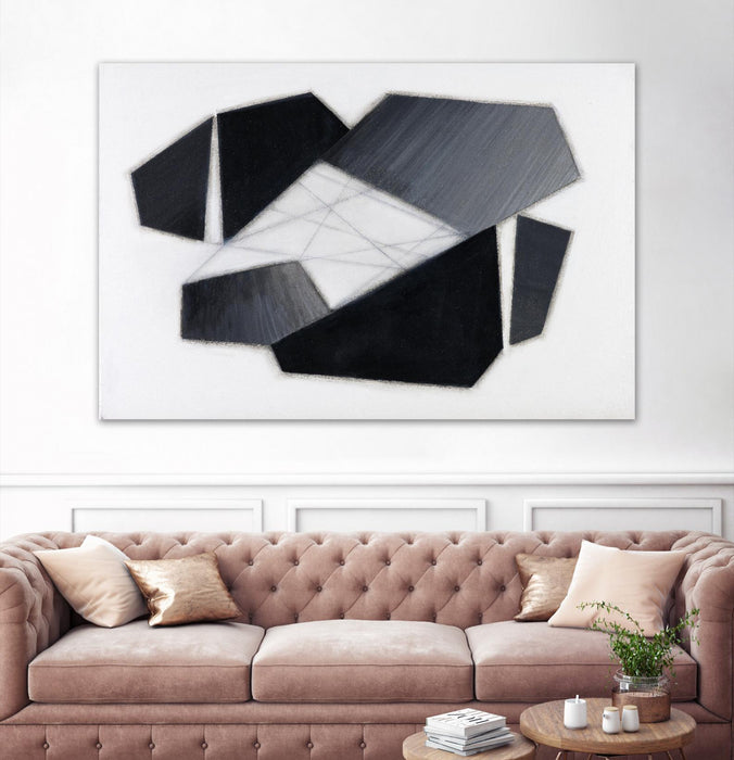 Œuvre d’art murale Giant Art « Transformation » 84 x 54