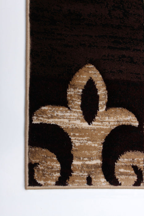 Carpette Neda bourgogne - 3 pi 11 po x 5 pi 7 po