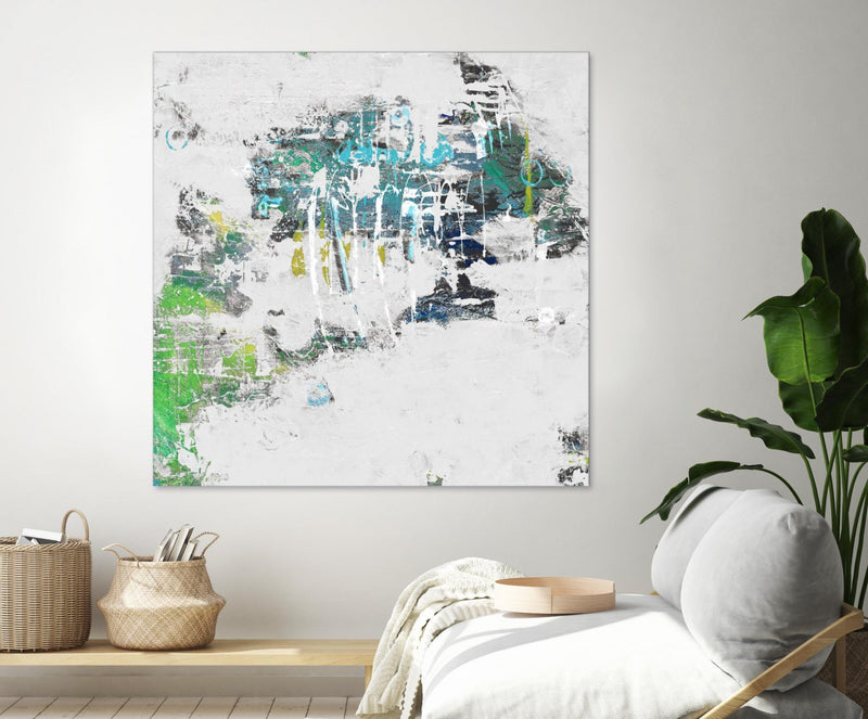 Œuvre d’art murale Giant Art « Cool Kids I » 54 x 54