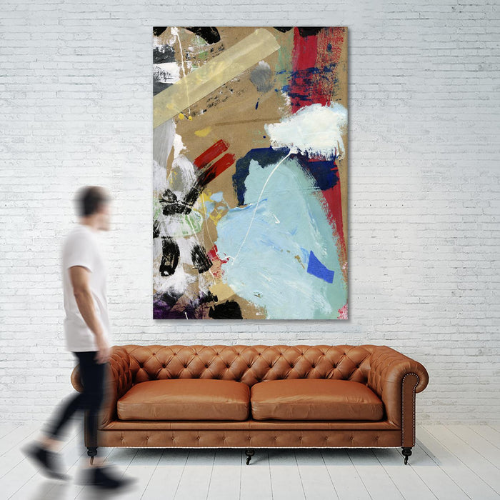Œuvre d’art murale Giant Art « Palette 5 » 72 x 48