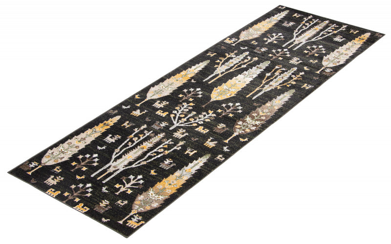 Carpette Pine noire lavable à la machine - 2 pi 6 po x 8 pi 0 po