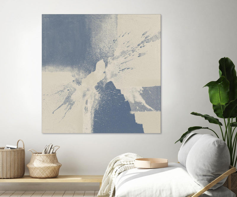 Œuvre d’art murale Giant Art « Cool Fury I » 72 x 72