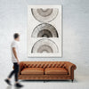 "Sophisticatted Lines I" Giant Art 72x48 Wall Art