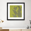 "Opuntia Ii" Matted and Framed Black 30x30 Wall Art
