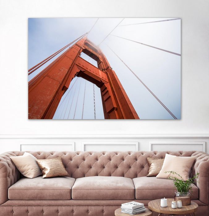 Œuvre d’art murale Giant Art « Bridge View » 72 x 48