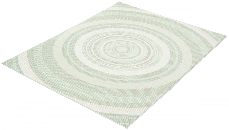Carpette Neisha Modern menthe 5 pi 3 po x 7 pi 3 po