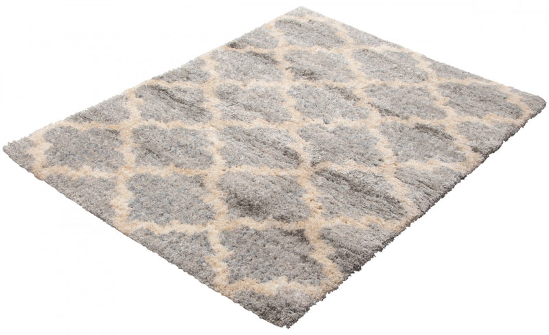  Carpette Dimity grise - 5 pi 3 po x 7 pi 3 po