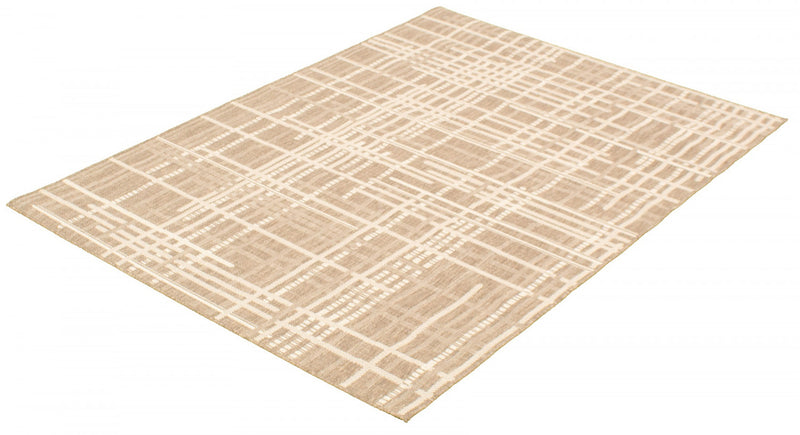 Carpette Sadie Burburry Taupe-Champagne - 5 pi 3 pox 7 pi 7 po