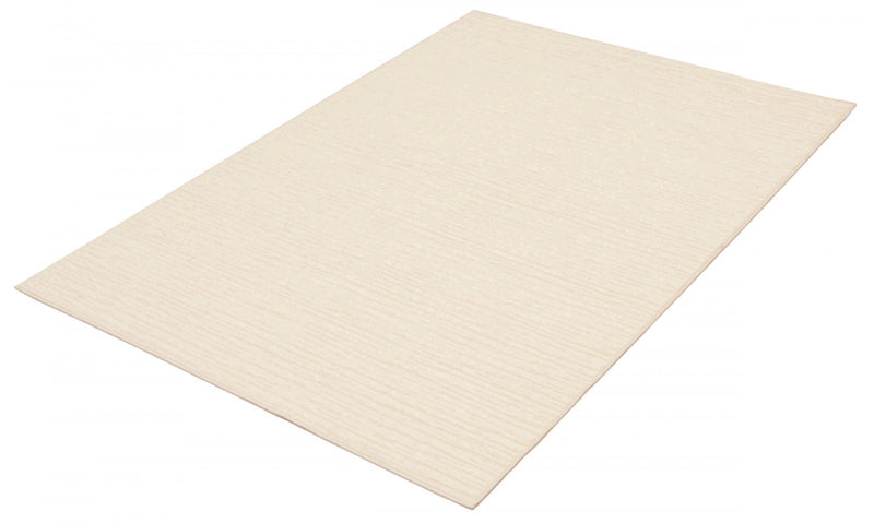 Carpette Eadda ivoire 4 pi 7 po x 6 pi 7 po