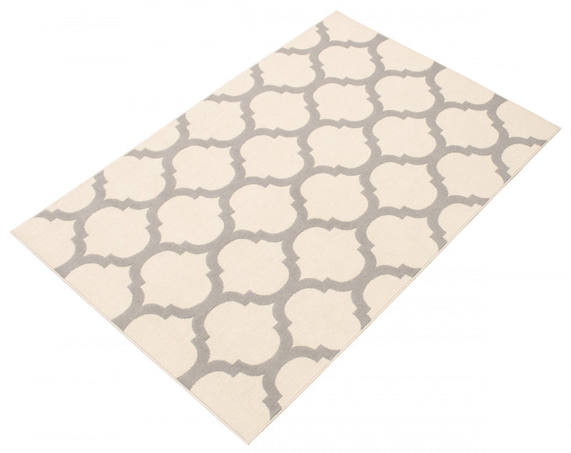 Carpette Sophie gris clair - 3 pi 11 po x 5 pi 7 po