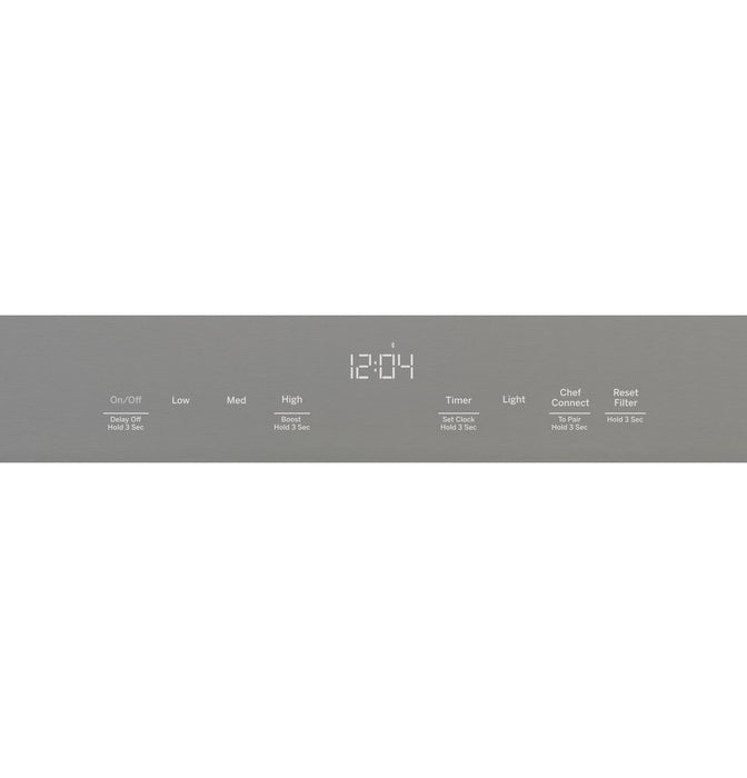 Hotte de cuisinière murale intelligente GE de 30 po - UVW9301SLSS