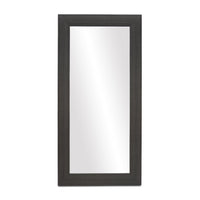  Miroir à appuyer au mur gris - 33 po x 67 po  