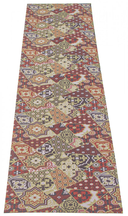 Carpette Bellezza rougevert 2 pi 2 po x 26 pi 0 po