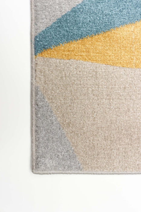 Carpette Gemma multicolore lavable à la machine - 2 pi 6 po x 8 pi 0 po