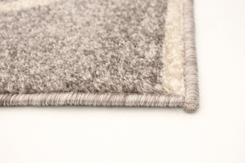 Carpette Anandi gris-ivoire - 5 pi 3 pox 7 pi 3 po