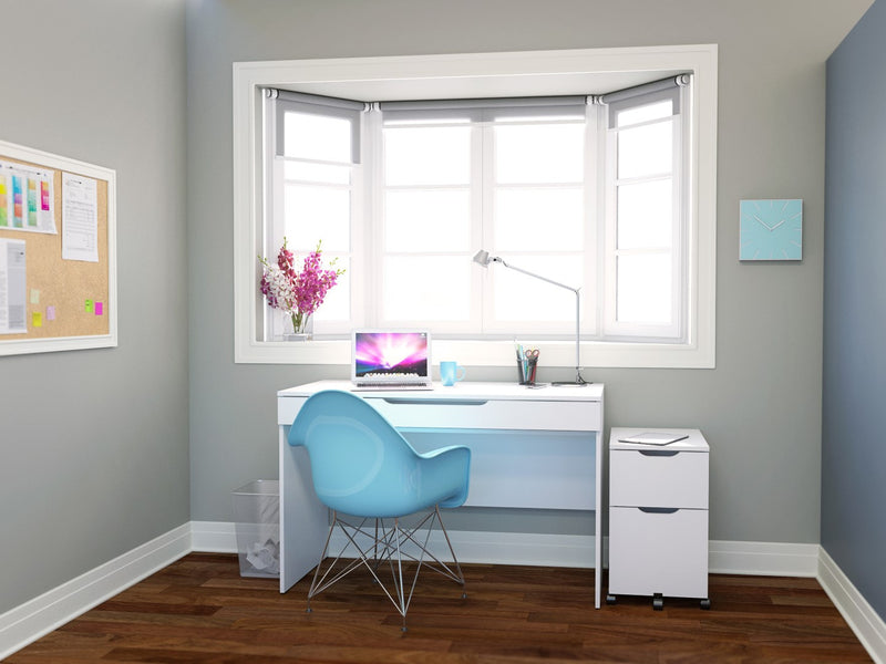 Bureau Arobas Nordika - blanc
