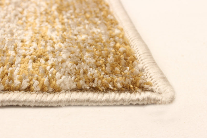 Tapis Grande Ivoire / Or 5pi 3 po X 7pi 3po