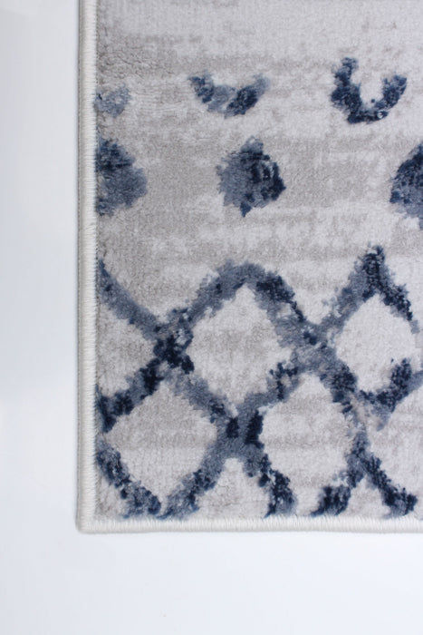 Carpette Dita bleu marine - 3 pi 11 po x 5 pi 7 po