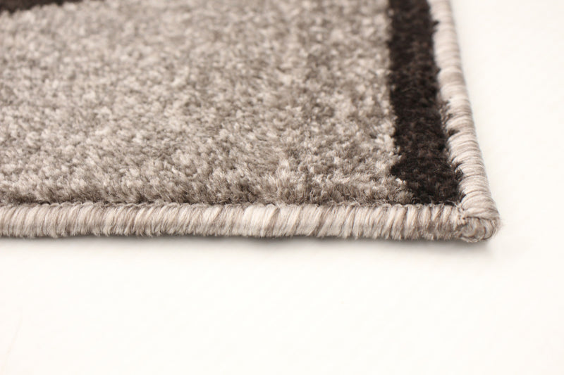 Carpette Anandi gris-brune - 3 pi 11 pox 5 pi 7 po