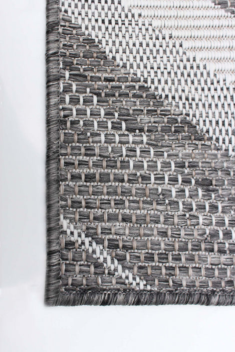 Carpette Neisha Modern grise 6 pi 7 po x 9 pi 6 po