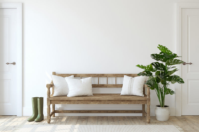 Monstera artificiel de 47 po en pot noir