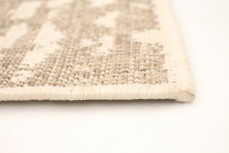 Carpette Sadie Safari champagne taupe - 5 pi 3 pox 7 pi 7 po
