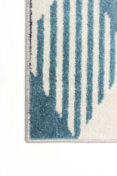 Carpette Kors grise lavable à la machine - 8 pi 0 po x 10 pi 0 po