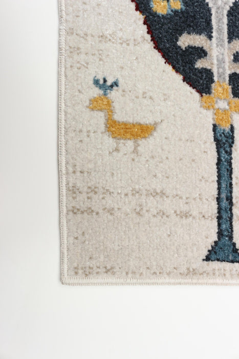 Carpette Pine ivoire lavable à la machine - 6 pi 0 po x 9 pi 0 po