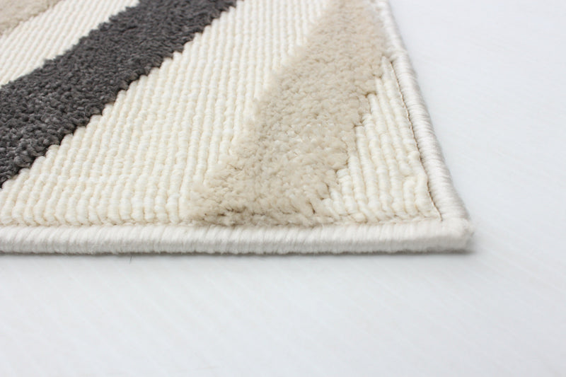 Carpette Nikkos taupe 5 pi 3 po x 7 pi 7 po