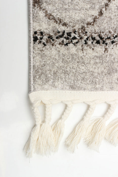  Carpette Vera Aztec ivoiregrise - 7 pi 10 po x 10 pi 5 po