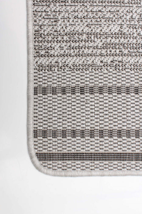 Carpette Wileen grise - 4 pi 4 po x 6 pi 5 po