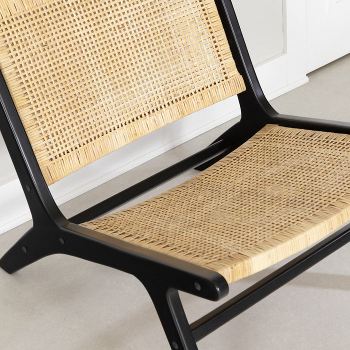 Fauteuil de détente Balka - noir 