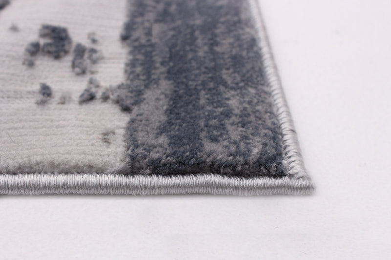 Carpette Ulema grise 5 pi 3 po x 7 pi 3 po