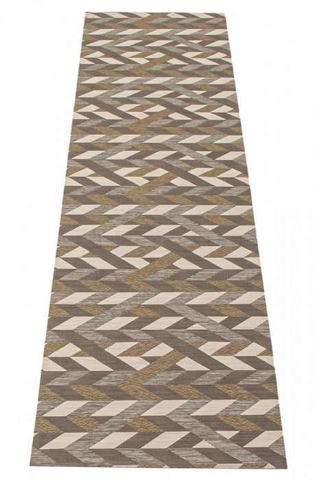 Carpette Bellezza brun foncé 2 pi 2 po x 50 pi 0 po