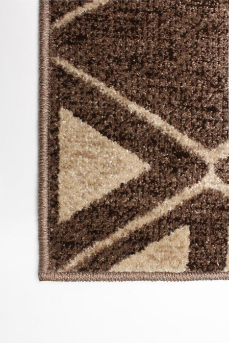 Carpette Davina chocolat - 6 pi 7 po x 9 pi 10 po