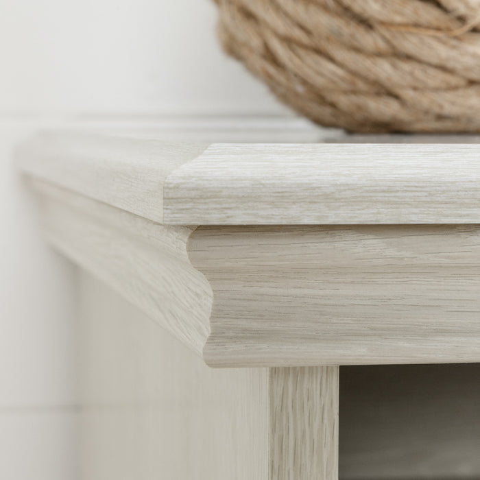 Avilla Table de Chevet 2 Tiroirs - Chêne hivernal