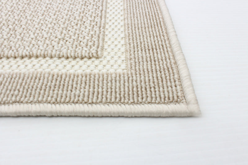 Carpette Marina ivoire 6 pi 7 po x 9 pi 6 po